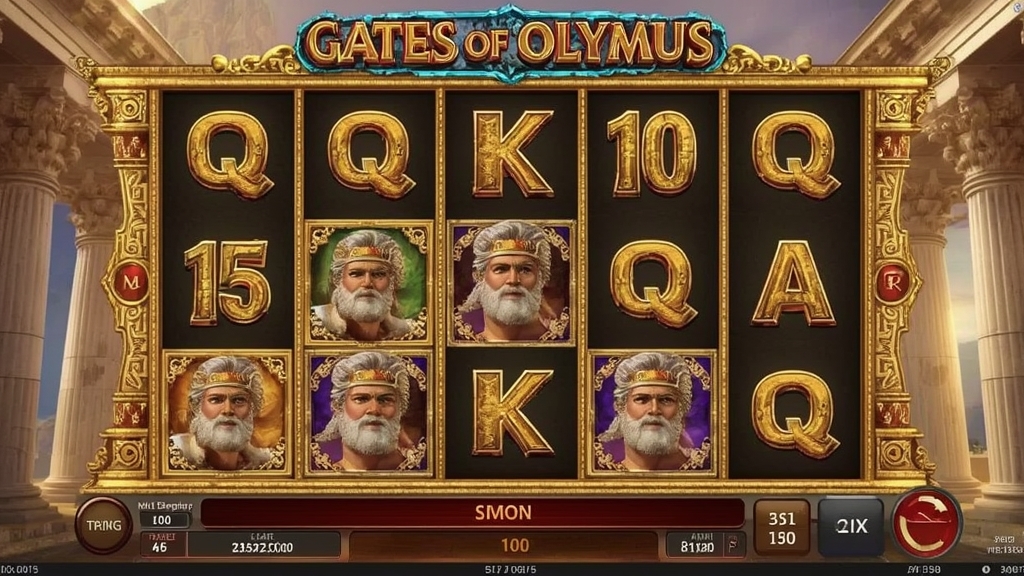 Gates of Olympus: Slot Zeus dengan Multiplier Tinggi