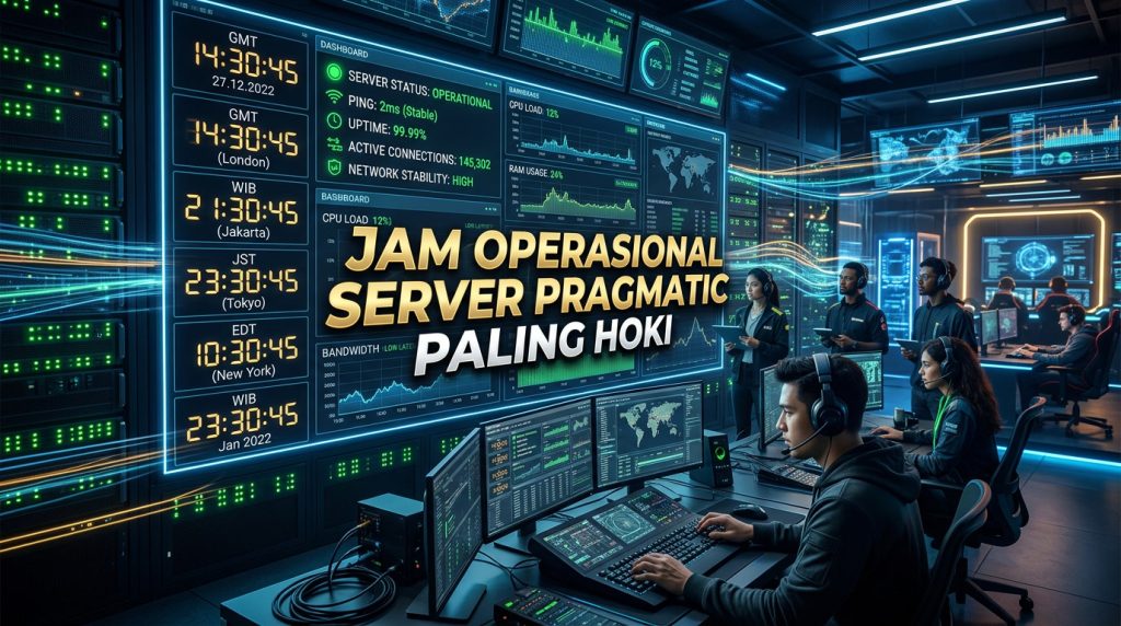 Jam hoki Pragmatic, waktu main slot