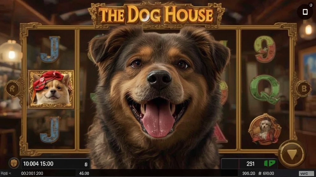 The Dog House, simbol wild, multiplier