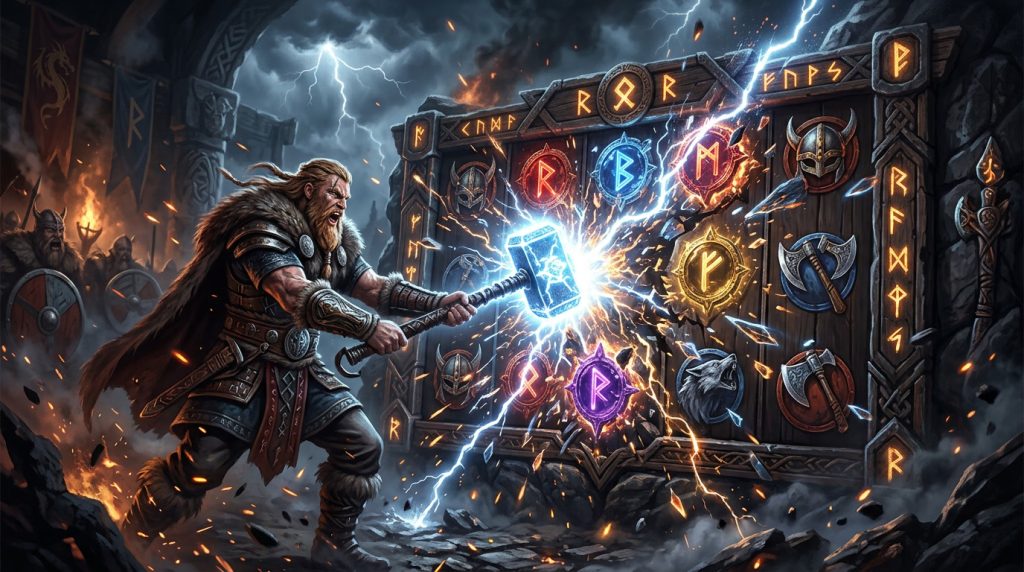 Power of Thor, pola Thor, slot palu