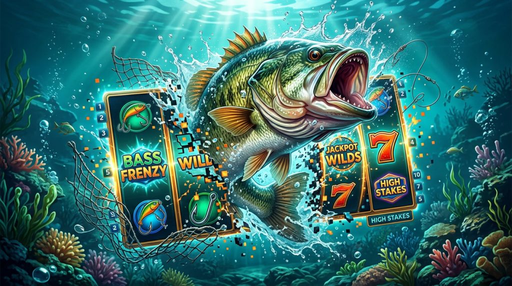 Big Bass Splash, pola mancing, scatter