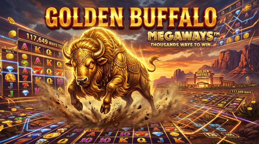 Buffalo King Megaways, pola gajah